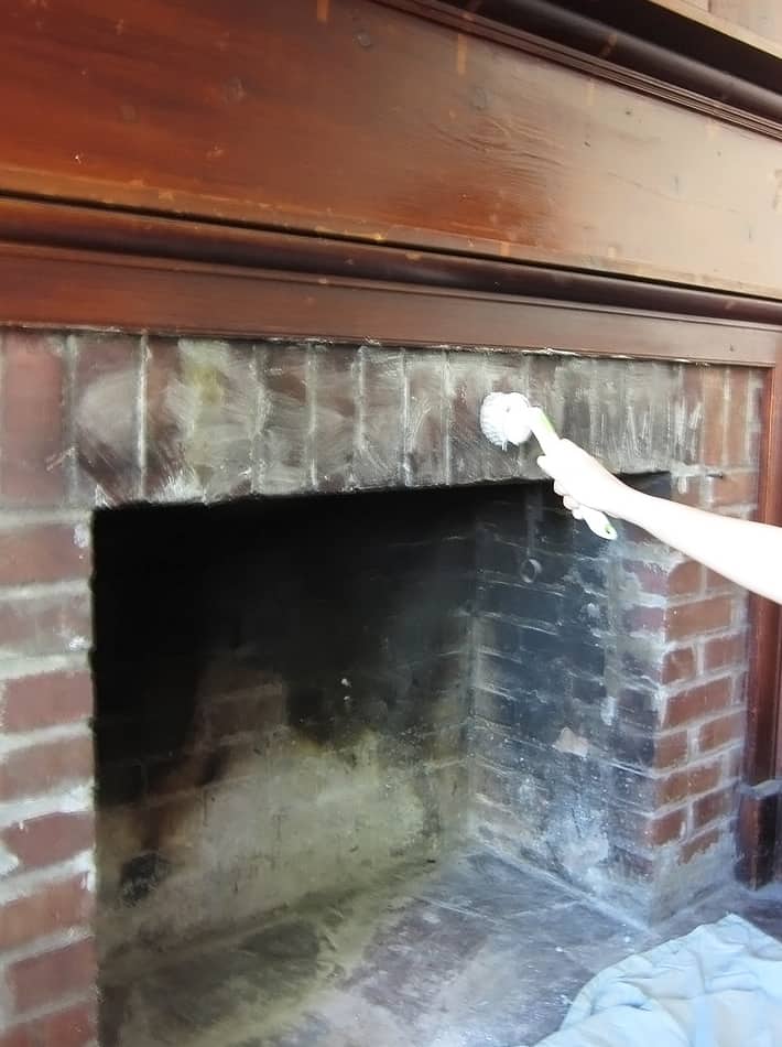 cleaning fireplace bricks Archives - The Honeycomb Home