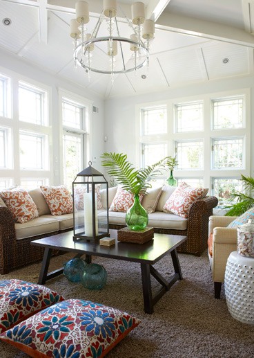 pretty living room ideas for spring