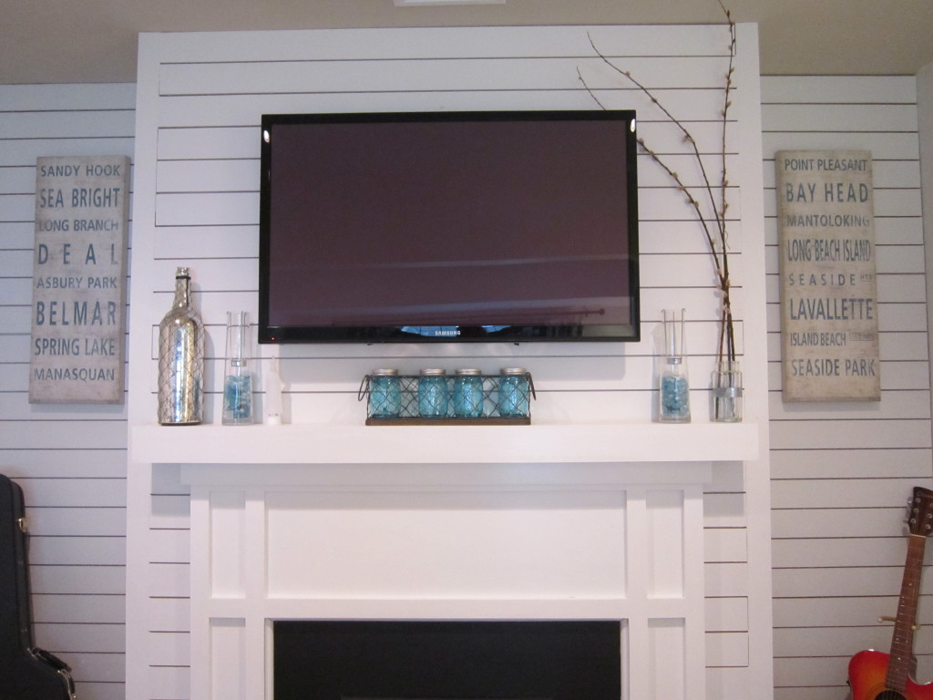 diy fireplace mantel