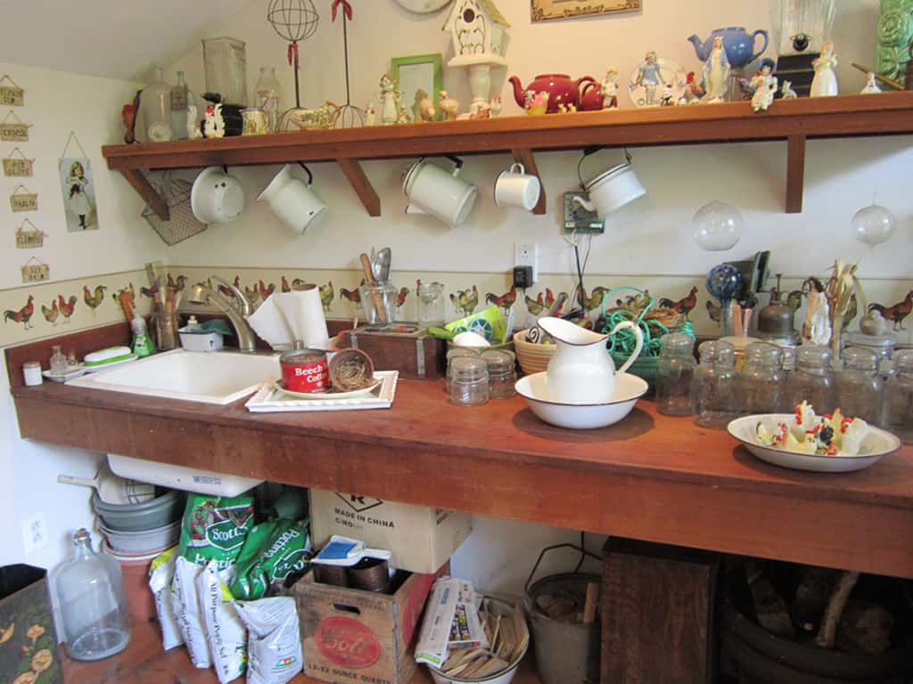 Inside the Potting Shed