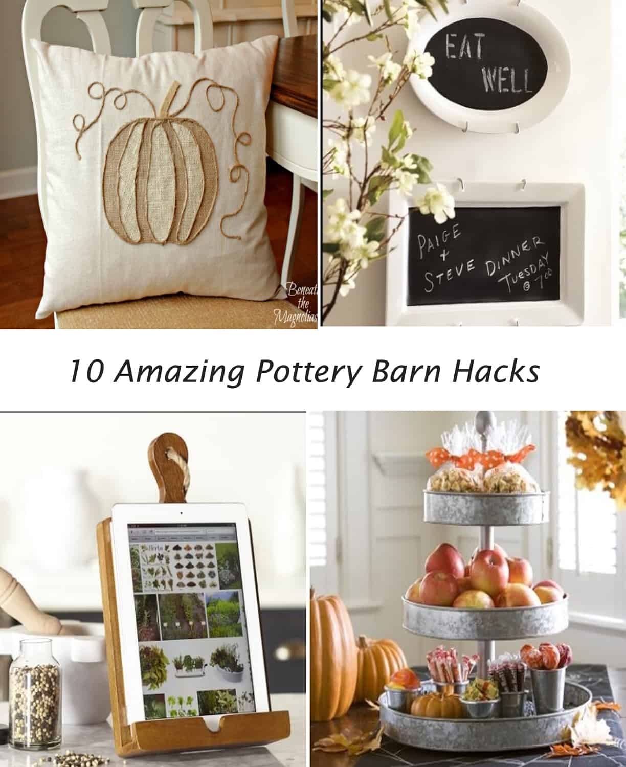 Pottery Barn Hacks