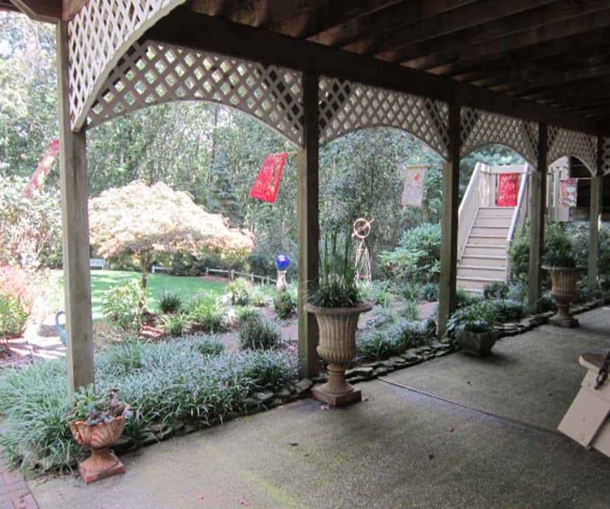 lower patio