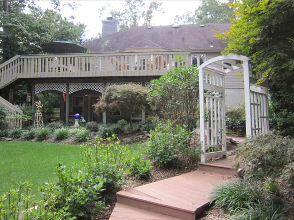 view of house from yard