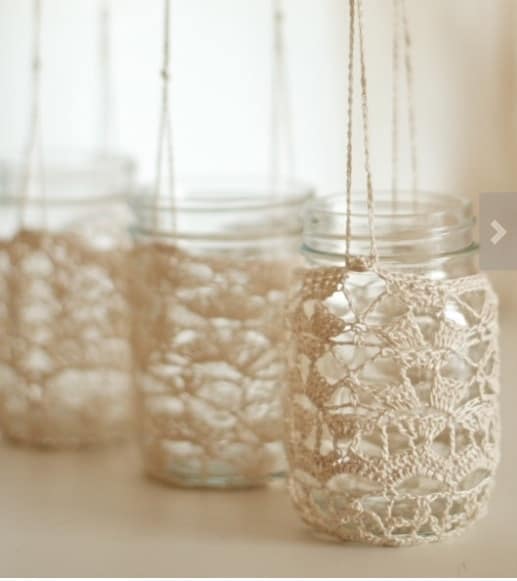 Mason jar hangers
