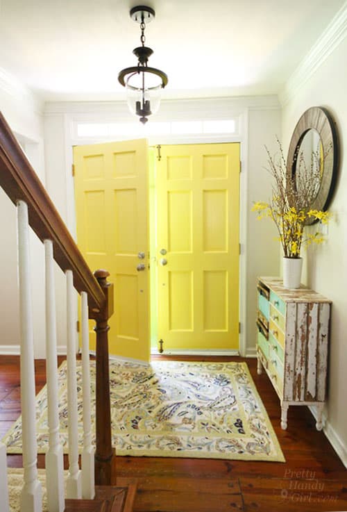 interior-painted-yellow-highlighter-doors-