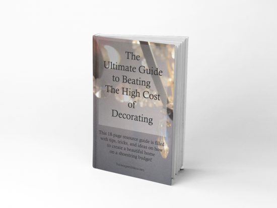 ultimate guide to beating the high cost of decorating eBook - a must read!