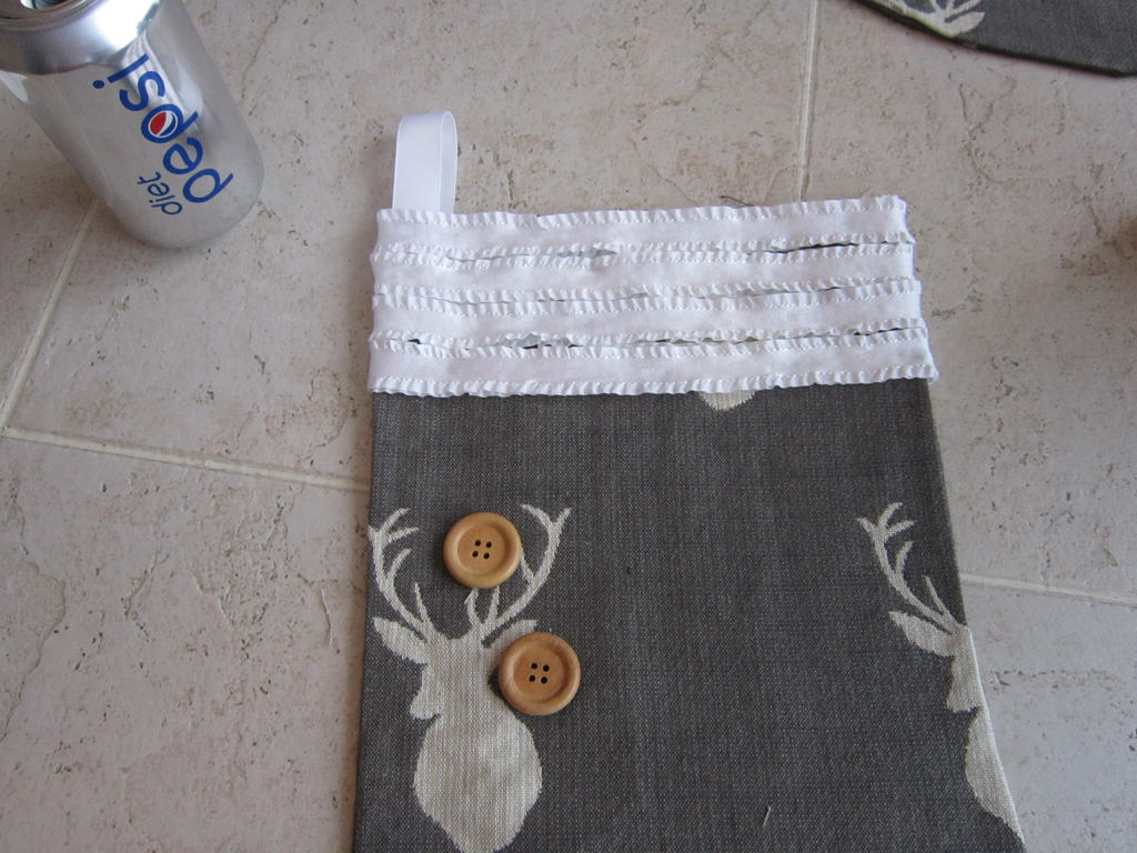 DIY Christmas stocking