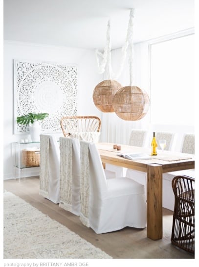 Natural dining room