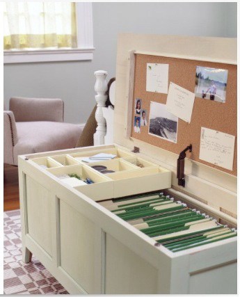 Filing system - brilliant space saving organizing ideas