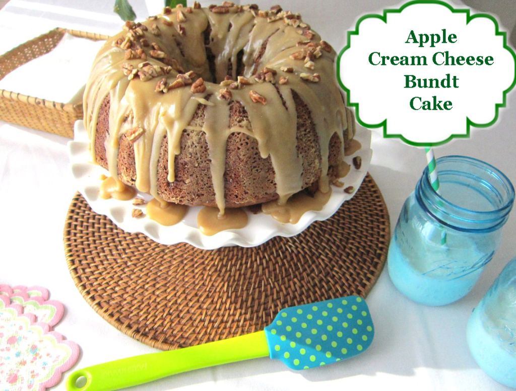 Apple Cream Cheese Bundt Cake