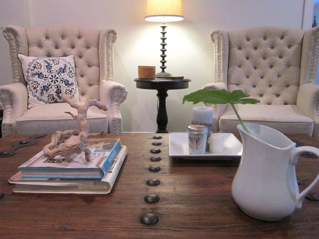 rustic door coffee table