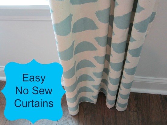 Easy No Sew Curtains