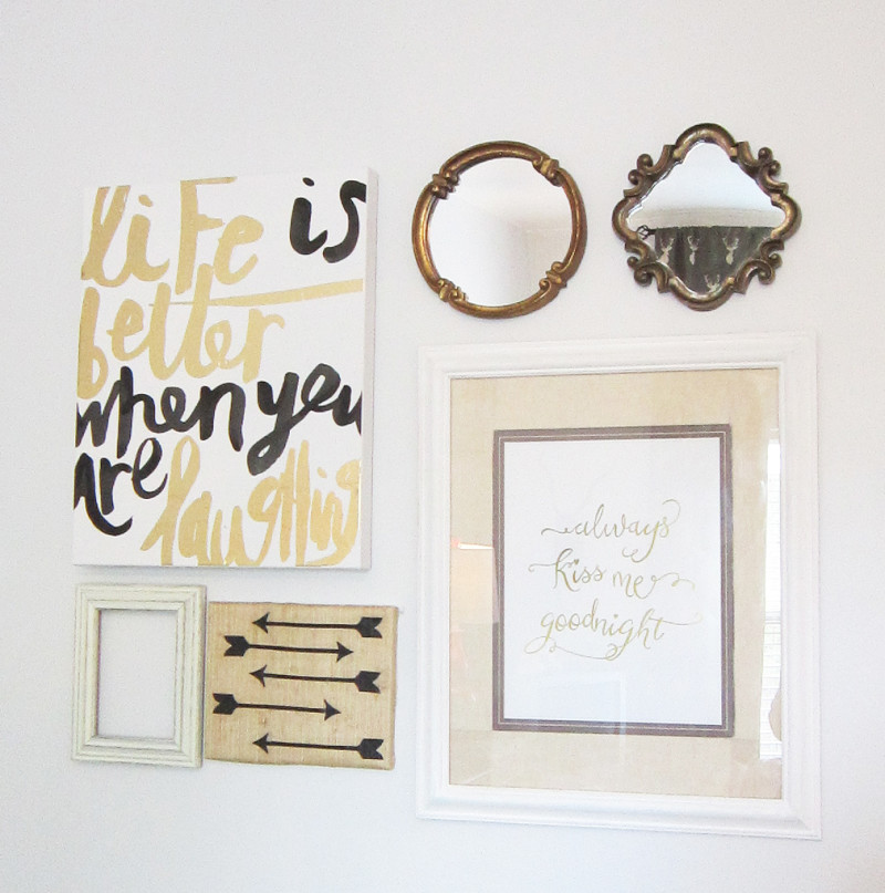 BudgetFriendly Gallery Wall The Home