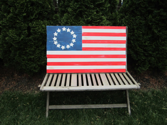 DIY Wooden Flag