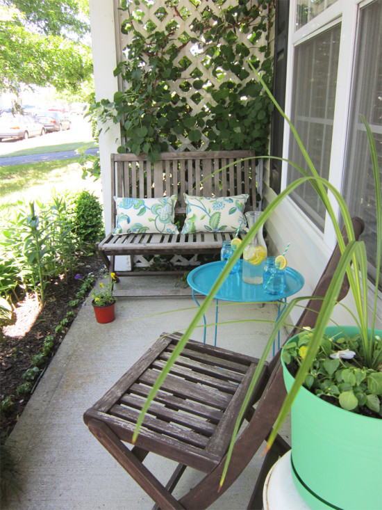 colorful porch