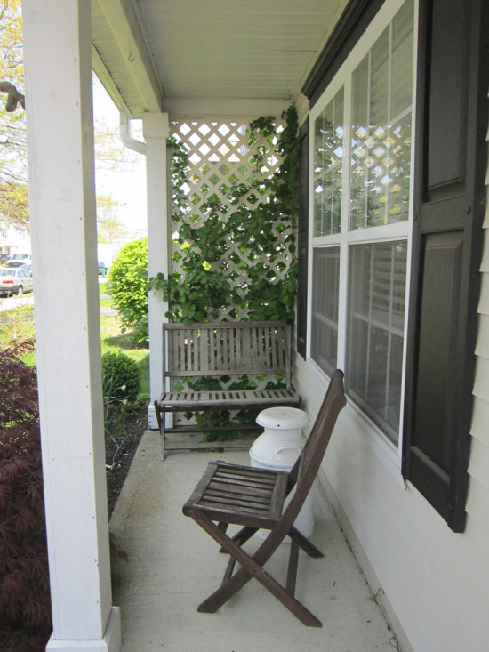 porch before