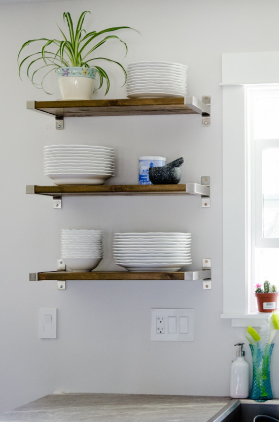 floating shelves