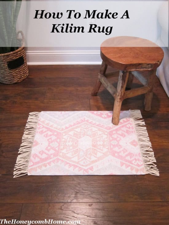 How-To Make A Kilim Rug