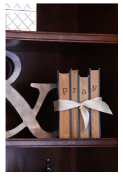 Decorating with books
