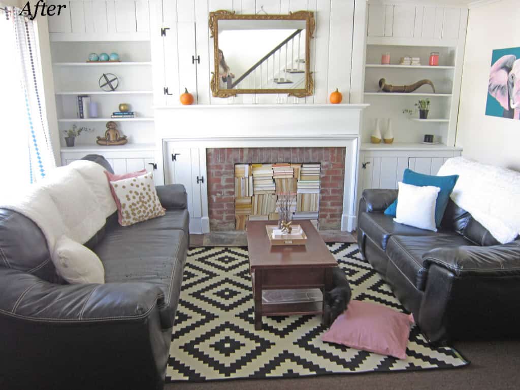 PAINTED PANELED WALLS AFTER