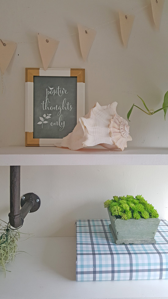 How to style a shelf