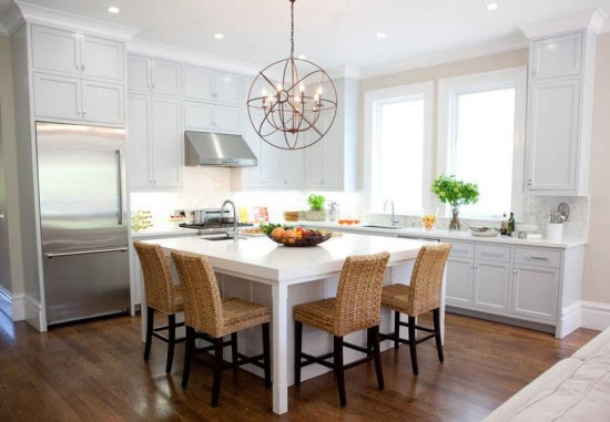  Eat  In Kitchen  Islands The Honeycomb Home