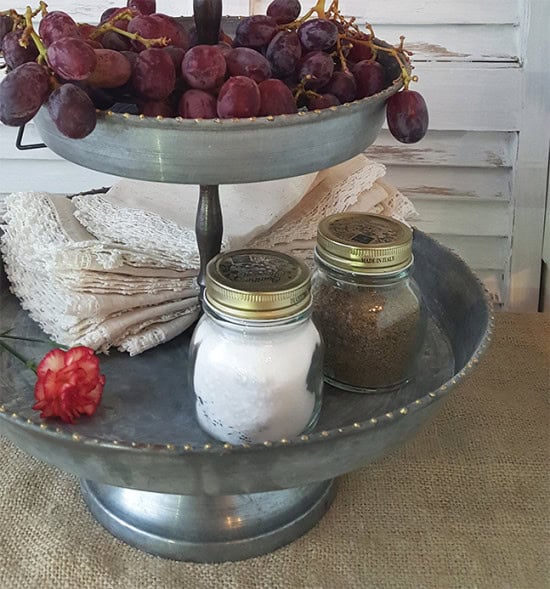 DIY Mason Jar Salt and Pepper Shakers