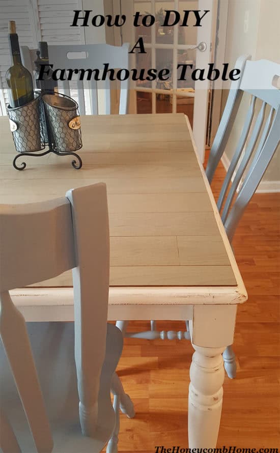 How to DIY A Farmhouse Table Pin