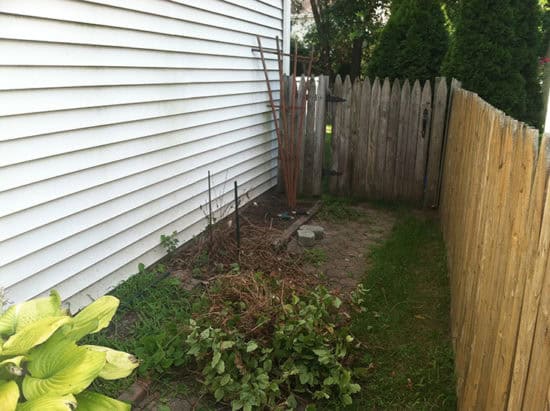 Side Yard Before