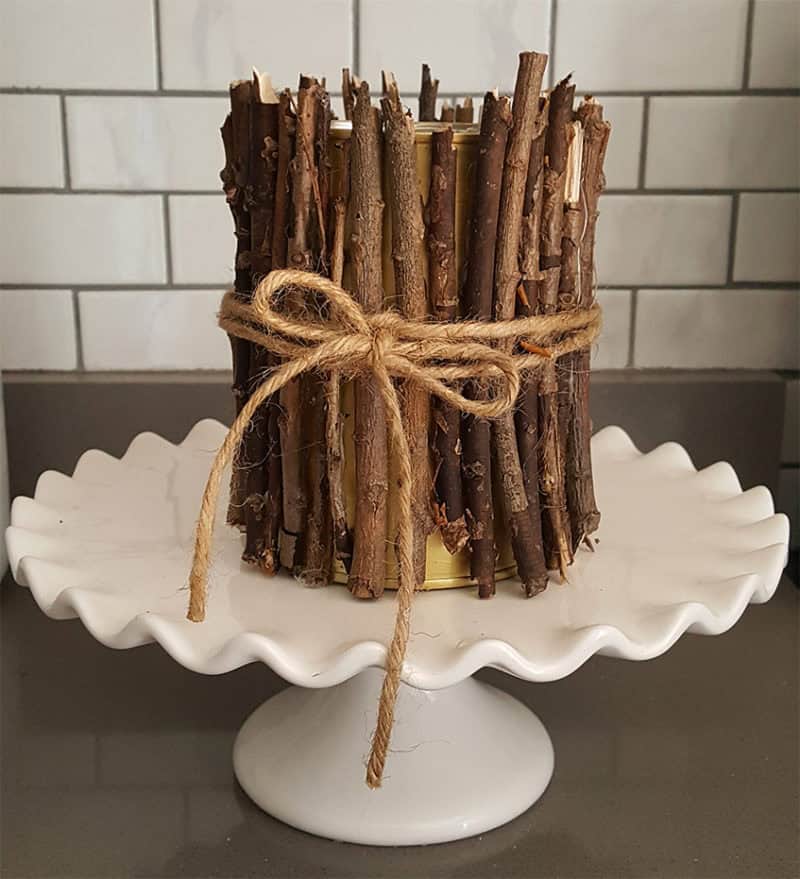 DIY Branch Vase The Home