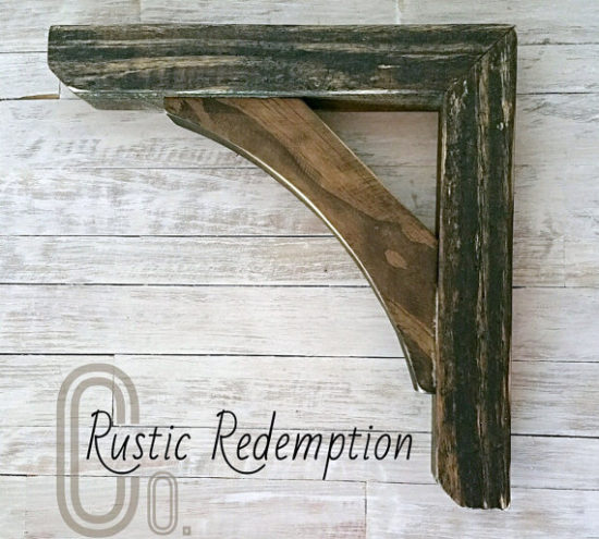 Weathered Rustic Corbels Etsy