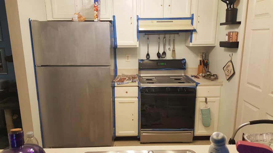 How To Paint Appliances Stainless Steel The Home