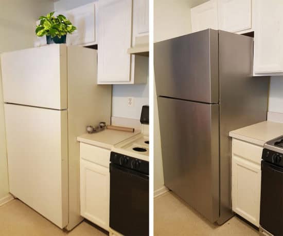 How To Paint Appliances Stainless Steel - The Honeycomb Home