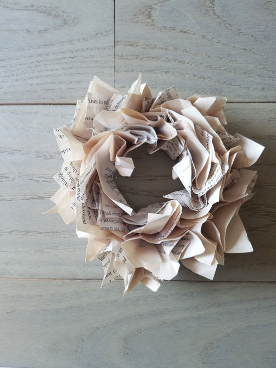 book-page-wreath-ornaments-for-christmas