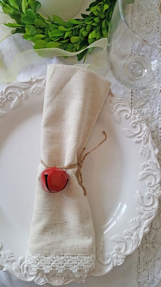 christmas-table-setting-mini-bell-ornament-napkin-holders-christmas-home-tour-christmas-decorating-ideas