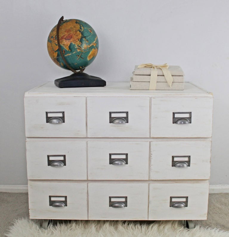 DIY Card Catalog Ikea Hack The Home