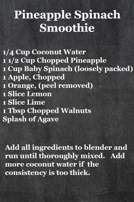 Healthy Smoothie Recipe 