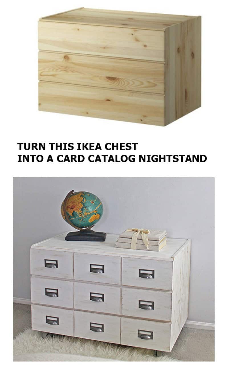 DIY Card Catalog Ikea Hack The Home