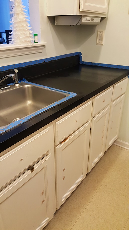 Black Kitchen Countertop Paint at Barbara Ivery blog