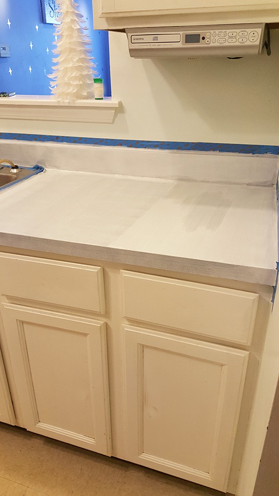 How To Paint Kitchen Countertops! The Home