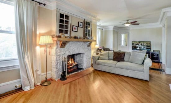 House Tour Horizontal Wood Floors Crown Molding