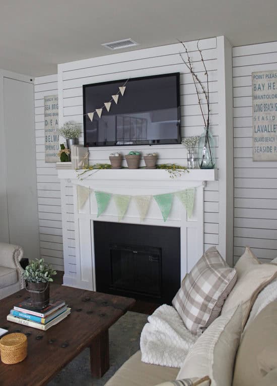 Spring Mantel Decorating Ideas The Honeycomb Home