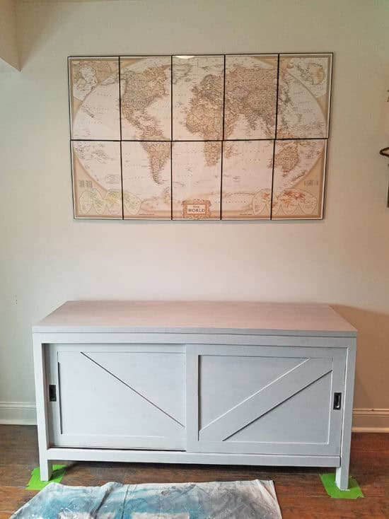 gray sideboard round 2