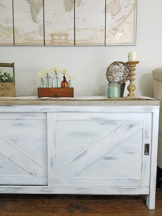 Antique Sideboard Farmhouse Makeover