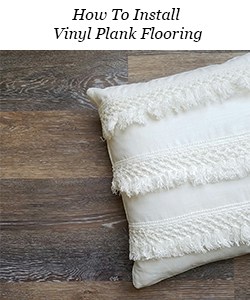 Installing Vinyl Floors - A Do It Yourself Guide - The Honeycomb Home