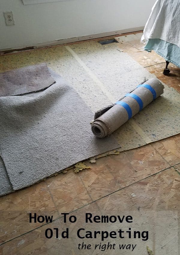 How To Remove Carpeting The Home