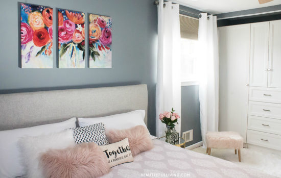 Design Bloggers Favorite Paint Colors - Modern Glam Bedding - Beauteeful Living