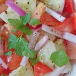 Tomato Salad with cucumber dressing recipe FI2