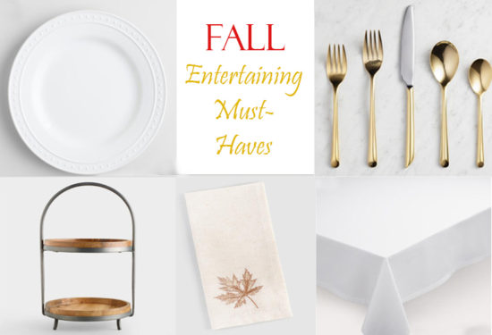 fall entertaining must haves, tablescape ideas, entertain