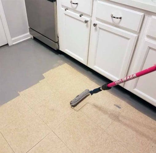 How To Paint Linoleum Flooring The Home